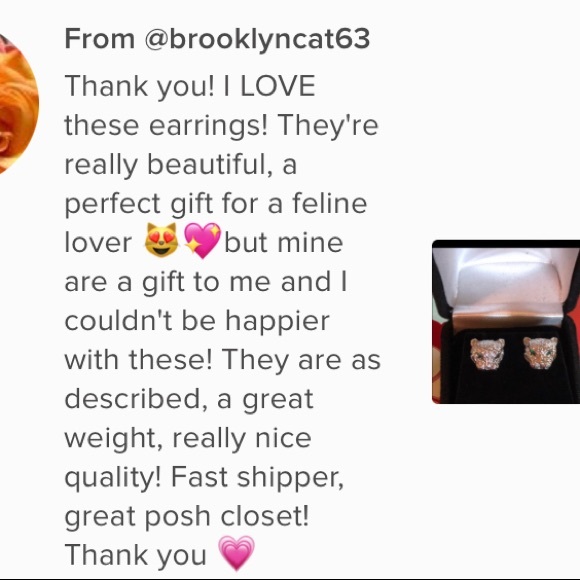 STUNNING Cougar Emerald Sapphire Pave Earrings - Picture 5 of 8